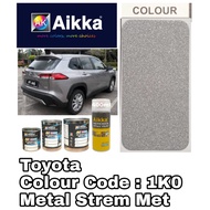 AIKKA Paint / TOYOTA COROLLA CROSS / 1K0 METAL STREM MET/ Touch Up Paint / DIY Cat Spray Tin / Cat K