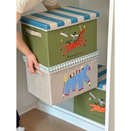 box storage wardrobe organiser organiser storage Cartoon Foldable Storage Box Clothes Toy Storage Bo