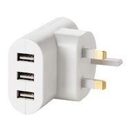 IKEA KOPPLA 3-port USB charger / USB Charger Malaysian Plug