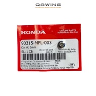 HONDA (90315MFL003)_HONDA Nut 3mm Winner 150 / Winner X RS150 V1 V2 V3) _(666)_QAWING