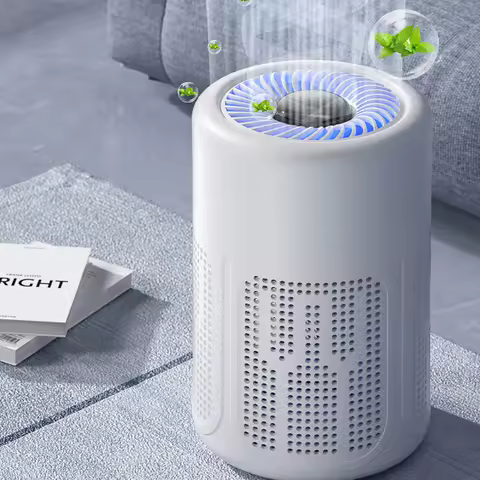 Air Purifier HEPA Filter Uses Negative Ion Technology Eliminate Formaldehyde Pet Odors Smoke&Dust Pa