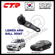 CTR KOREA NAZA CITRA 2005-2012 KIA SPECTRA 2000-2009 FRONT LOWER ARM BALL JOINT