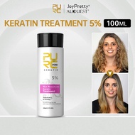 PURC 5% Keratin Hair Treatment Straightening Hair Repair Straighten Damage Hair Care 100ml