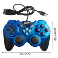 Wired USB Game Controller for PC Computer Laptop Vibration Joystick Gamepads for WinXP/Win7/Win8/Win