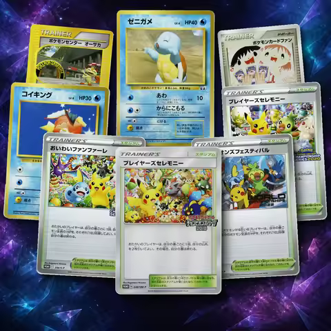 PKM Proxy P Promo PLAY Promo Pokémon Snap Photo Contest Rare Collection Cards, PTCG Gifts Toys