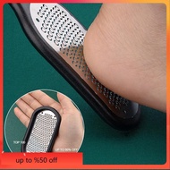 LZ Foot File Stainless Steel Spa Pedicure Callus Remover Foot Care Rasp File With Plastic Handle