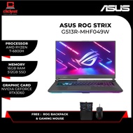 ASUS ROG STRIX G513R-MHF049W/MHF049W (R7-6800H, 16GB, 512GB/1TB SSD, RTX3060/RTX3070 TI, 15.6'' FHD,