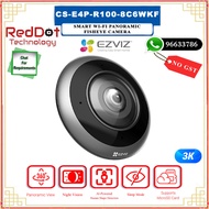 EZVIZ CS-E4p-R100-8C6WKF Smart Wi-Fi Panoramic Fisheye Camera