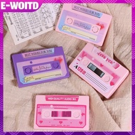 E-WOITD Recording Voice Card Tape Greeting Card Recordable 60 Seconds DIY Recording MusicCard Valent