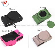 Canon G7X2 G7Xii G7X Mark ii Soft Silicone Rubber Camera Body Case Cover For Canon G7X2 G7Xii G7X Ma