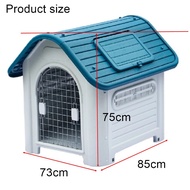 TRENY Dog House Outdoor Villa Dog House Removable and Washable Large Dog Outdoor Dog House
