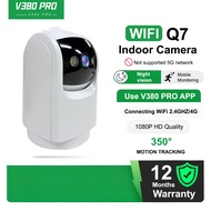 V380 PRO Cctv Q7 Smart Wifi Camera CCTV Home Security Camera 360° HD 1080P 4G CCTV Indoor Night Visi