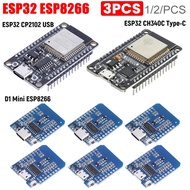 ESP32 WROOM-32/D1 Mini ESP8266 Papan Pembangunan D1 Mini NodeMcu Lua WIFI Mikro Jenis C ESP32S Modul