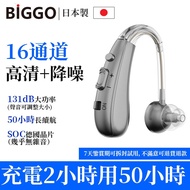 ‌BIGGO Premium Hearing Aid Made in Japan | Direct from Japan | 16-Channel Senior Headphones | Sound 