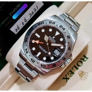 " Rolex explorer stainless steel Watches for men's jam tangan Lelaki Automatik watches 40mm
