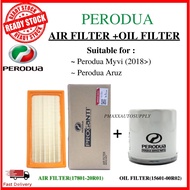 Perodua Air Filter (17801-20R01)Myvi 2018> / Aruz / Avanza 2016> / Toyota Rush 2018> + Perodua oil f
