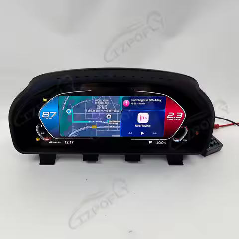 LCD Speedometer Car Dashboard For BMW 5 Series 5GT F07 F10 F11 2009-2016 Digital Cluster Virtual Coc