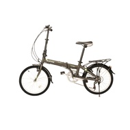 SNAPCYCLE Agility 20 inch Foldable Bicycle with Rear Rack
