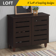 LOFT Design BONTON 2 DOOR SHOE CABINET/ rak kasut/ almari kasut/ rak kasut kayu