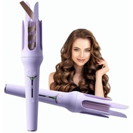 Automatic curling iron, curling iron with 3 temperature settings and LCD display, fast heating ceram