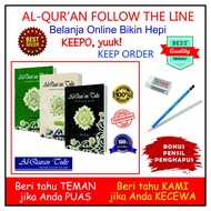 BONUS PENCIL & ERASER Al Quran Write VOLUME 2 Al Quran Write Follow The Line Method Juz 11-20 (ORIGI