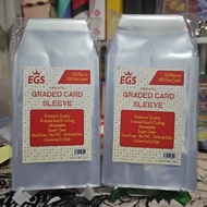 Original Slab Plastic Psa Sleeve Bgs Graded Card Grating Cgc Egs Card 100 Sheets