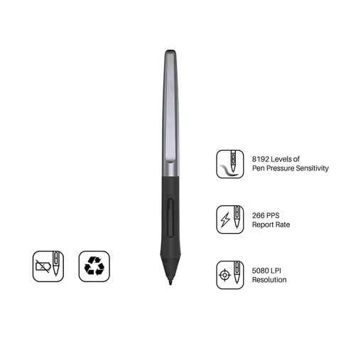 PW100 Digital Pen Battery-free Stylus Pen For huion H640P H950P H1060P H610PRO V2 H420X Graphics Dra