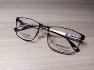 孤品日本夏蒙CHARMANT男士光學近視眼鏡架眼鏡框，全鈦制