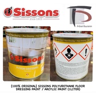[100% ORIGINAL] SISSONS POLYURETHANE FLOOR DRESSING PAINT / ARCYLIC PAINT