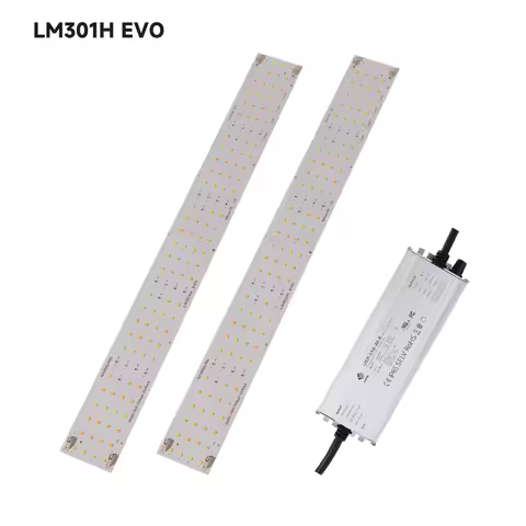 2 Pieces 60W Samsung LM301H EVO Quantum led light Bars Board 510MM/ Dimmable Driver Juson 120w Power