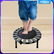 [Etekaxa] Mini Trampoline Quiet Jumping Bed Round Trampoline Folding Trampoline for Yard