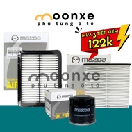 Combo of 3 filters for Mazda 2 (2015-2021) P engine air filter501133A0 + Air conditioner filter DB9L