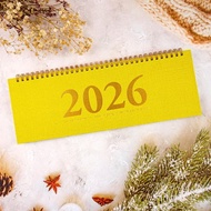 Green Things conifer 2026 Timeline Desk Calendar-Spring Yellow Stepping Stone Shopping Network