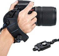 JJC DSLR Camera Wrist Hand Strap Grip w/Arca Swiss Type Quick Release Plate for Canon 7D 7DM2 6DM2 5