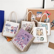 Cartoon All-Match Tote Bag 2022 Bento Bag Small Fresh Linen Small Bag Female Lunch Box Bag Cartoon All-Match Tote Bag 2022 Bento Bag Small Fresh Linen Small Bag Female Lunch Box Bag