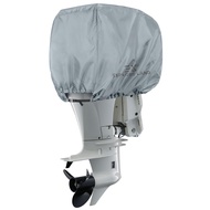 Explore Land Outboard Motor Cover - Waterproof 600D Heavy Duty Boat Engine Hood Covers - Fit for Mot