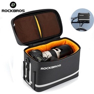 ROCKBROS Waterproof Camera Bag Rear Shelf Bag Shoulder Bag Black