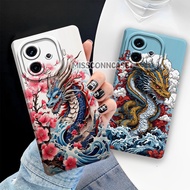 Casing IQOO Z9 Turbo 5G IQOO Z7 5G IQOO Z7X Naga Dragon Cool Silicone Softcase Latest 2024 Case Flex