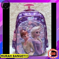 Trolley Wheel Backpack for Kindergarten School Children Spiderman Body 3D Embossed Imported Spiderma