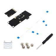 BT Mini PCIe WiFi Card to NGFF M 2 Key A E A+E M 2 WiFi Networks Card Adapter with FFC Extension Cab