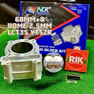NLK RACING CERAMIC BLOCK 68+8MM/68+6MM V PRO Y15/LC135 BLOCK