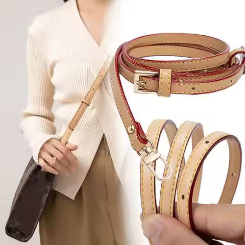 Punch-free Bag Strap For Longchamp Leather Replacement Mini Bag Shoulder Strap Modification Bag Tran