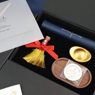 【QueeniQue】日初 . 金生 /開工禮盒/金元寶/迴紋針