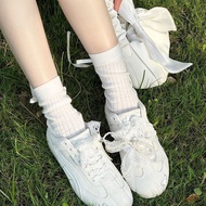 Summer New White Wing Racing Shoes for Women's Casual Sports Low Top Shoes