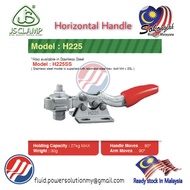 JS Horizontal Handle H225 & H225SS Series Toggle Clamp Maximum Holding Capacity 27 kg , Lightweight 