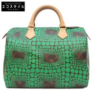 Louis Vuitton x KY Yayoi Kusama 12 Year Old M40694 Monogram Town Vert Speedy 30