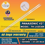 TH-L42E30K PANASONIC 42" LED TV BACKLIGHT(LAMPU TV) PANASONIC 42 INCH LED TV BACKLIGHT THL42E30K TH-