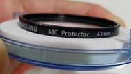 Samsung MC Protector filter 43mm 相機鏡頭保護鏡