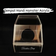Acrylic Hamster Bath | Acrylic Hamster Sauna| Acrylic Hamster Toilet