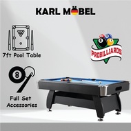 Pool Table 7ft Meja Pool billiard American table Snooker set pool meja murah full set cue